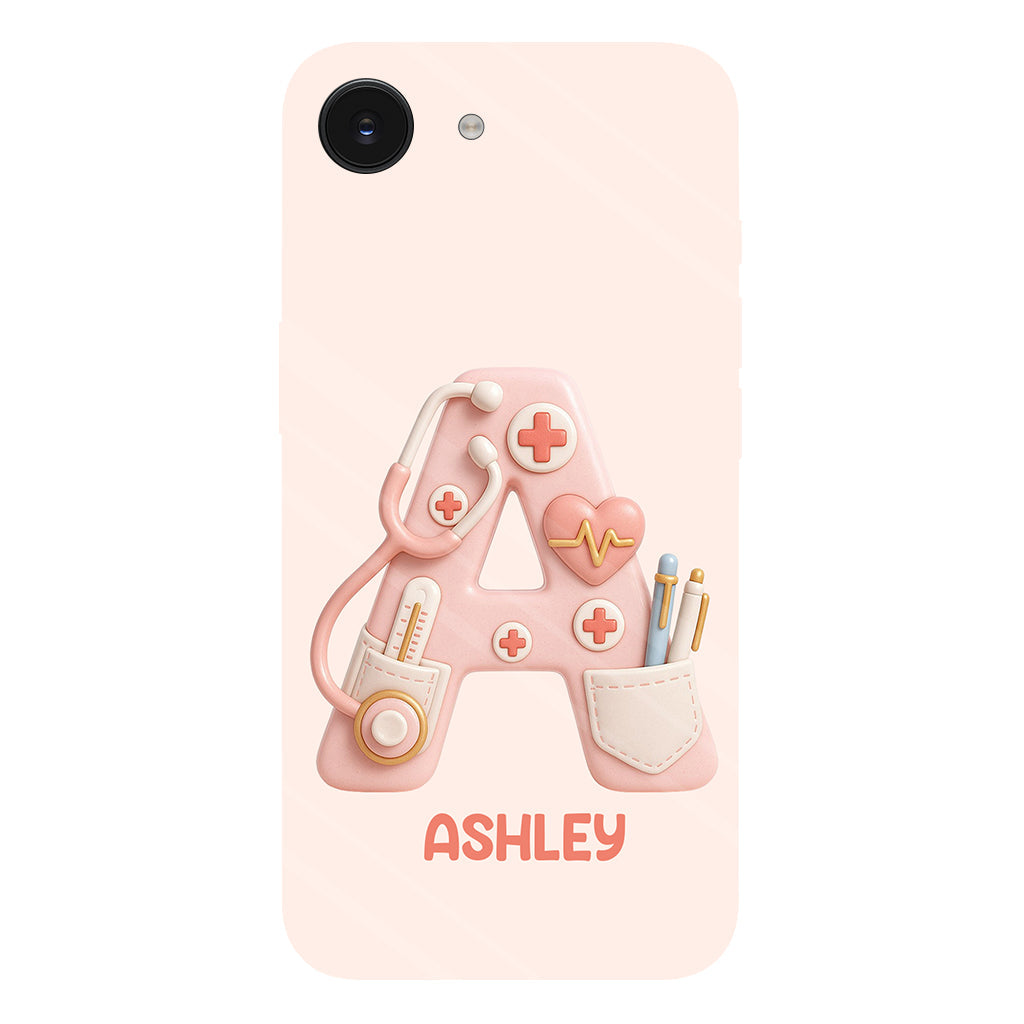 Nurse Alphabet Custom - Personalized Nurse Full Print Phone Case