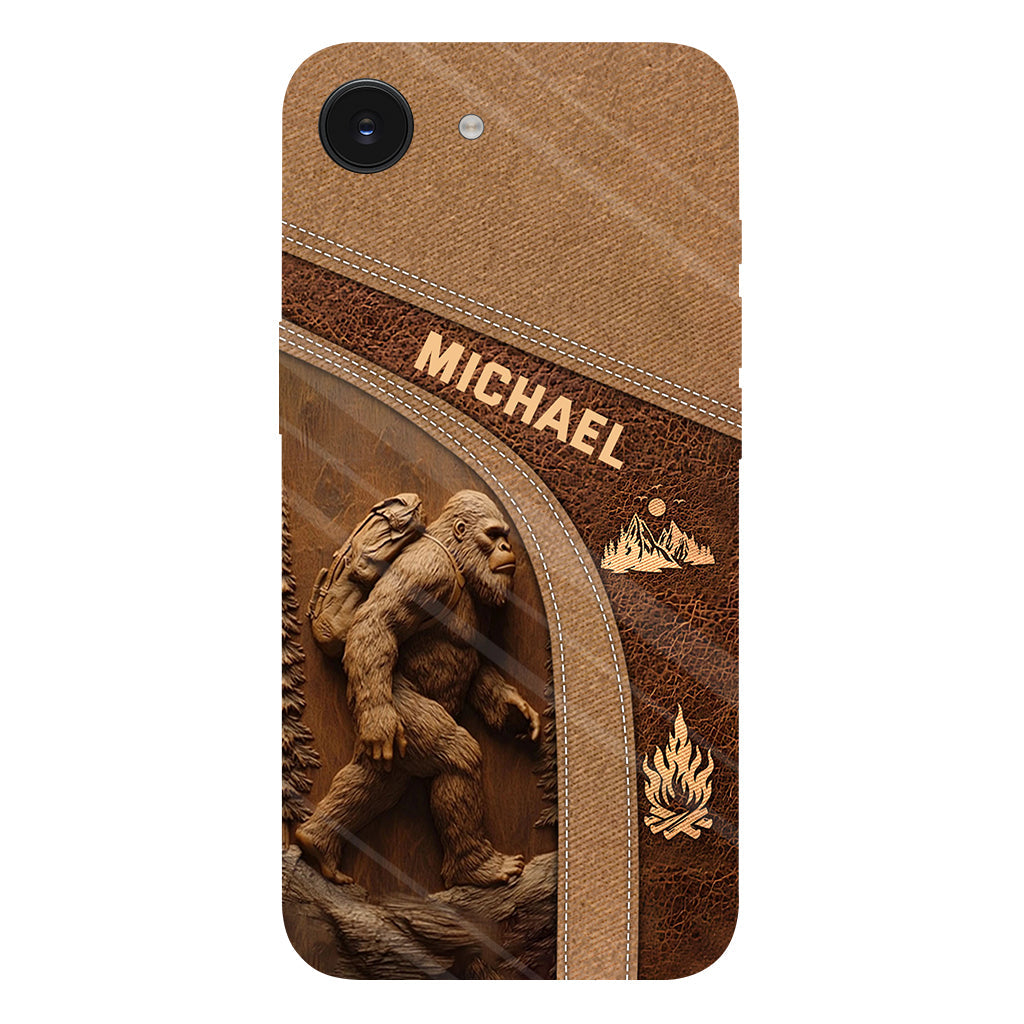 Sasquatch - Personalized Hiking Full Print Phone Case
