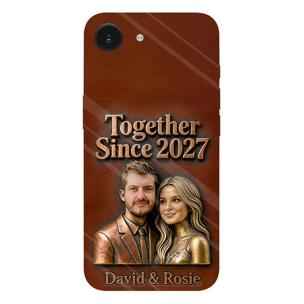 Together Since Custom Any Photo - Personalized Couple Full Print Phone Case