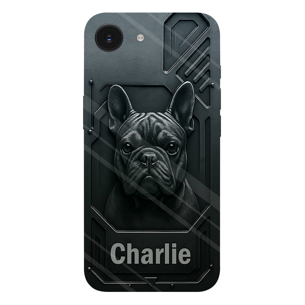 Meilleure maman/papa de chien - Coque de téléphone personnalisée avec impression intégrale de chien