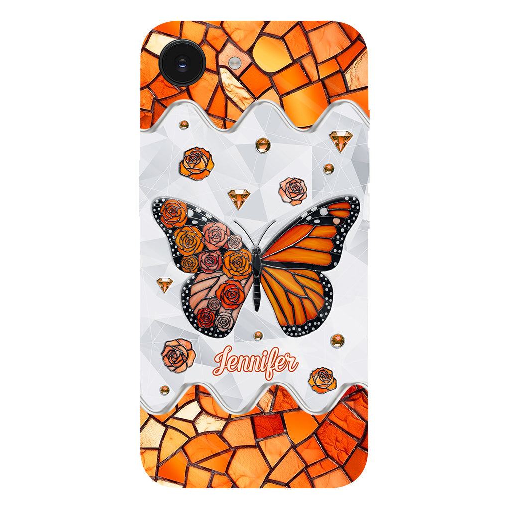 Beautiful Butterfly - Personalized Butterfly Full Print Phone Case