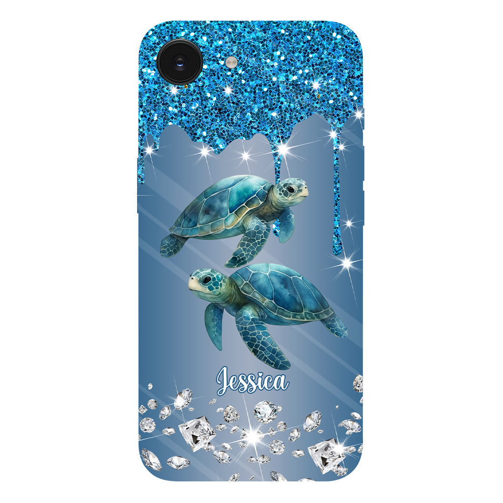 Beautiful Dolphins/ Turtles/ Whale... Gift For Sea Lover - Personalized Sea Lover Full Print Phone Case