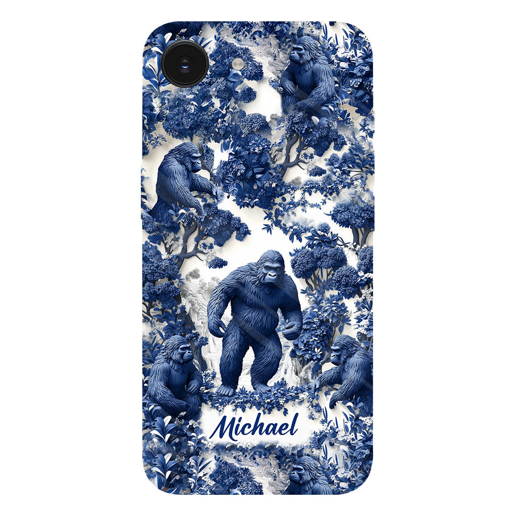 Ambiance estivale Bigfoot - Coque de téléphone personnalisée avec imprimé intégral - Randonnée
