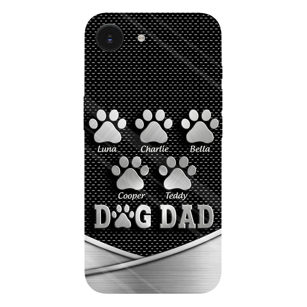 Papa de chien - Coque de téléphone personnalisée avec imprimé intégral de chien