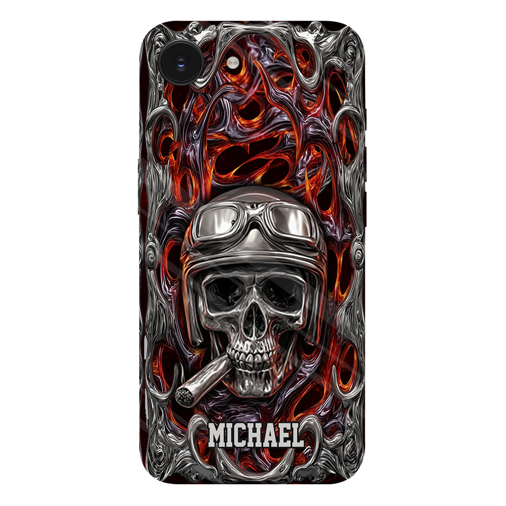 Ride Or Die - Personalized Biker Full Print Phone Case