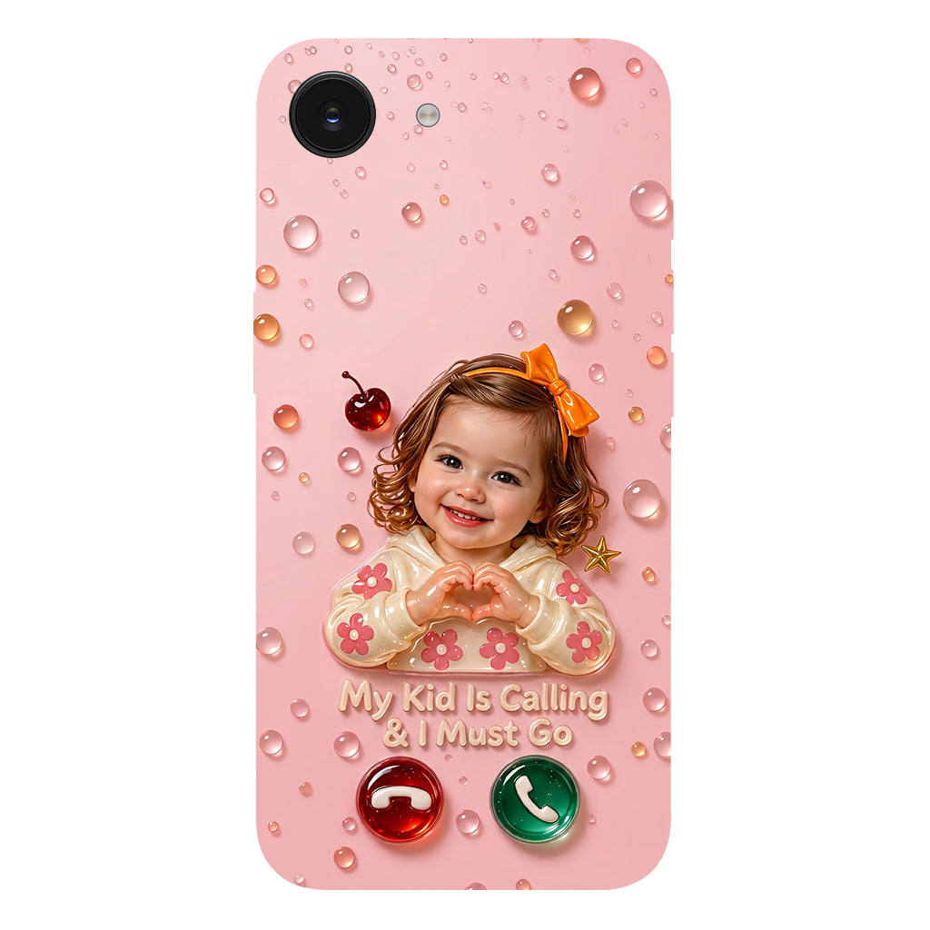 Mes enfants appellent et je dois y aller - Coque de téléphone personnalisée