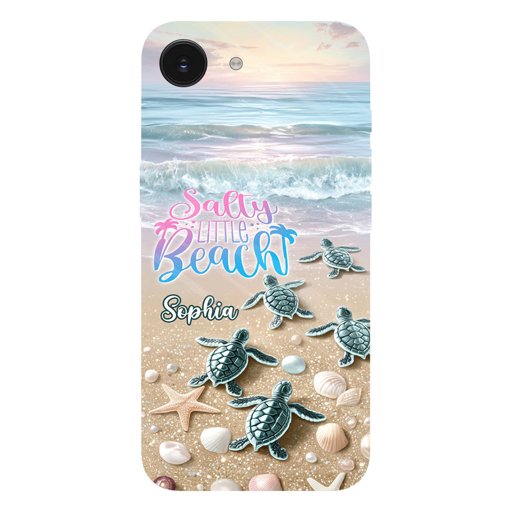Salty Lil Beach - Personalized Sea Lover Full Print Phone Case
