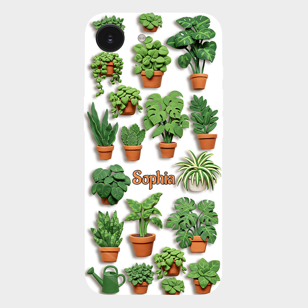 J'ai vraiment besoin de toutes ces plantes - Coque de téléphone personnalisée avec impression intégrale sur le thème du jardinage