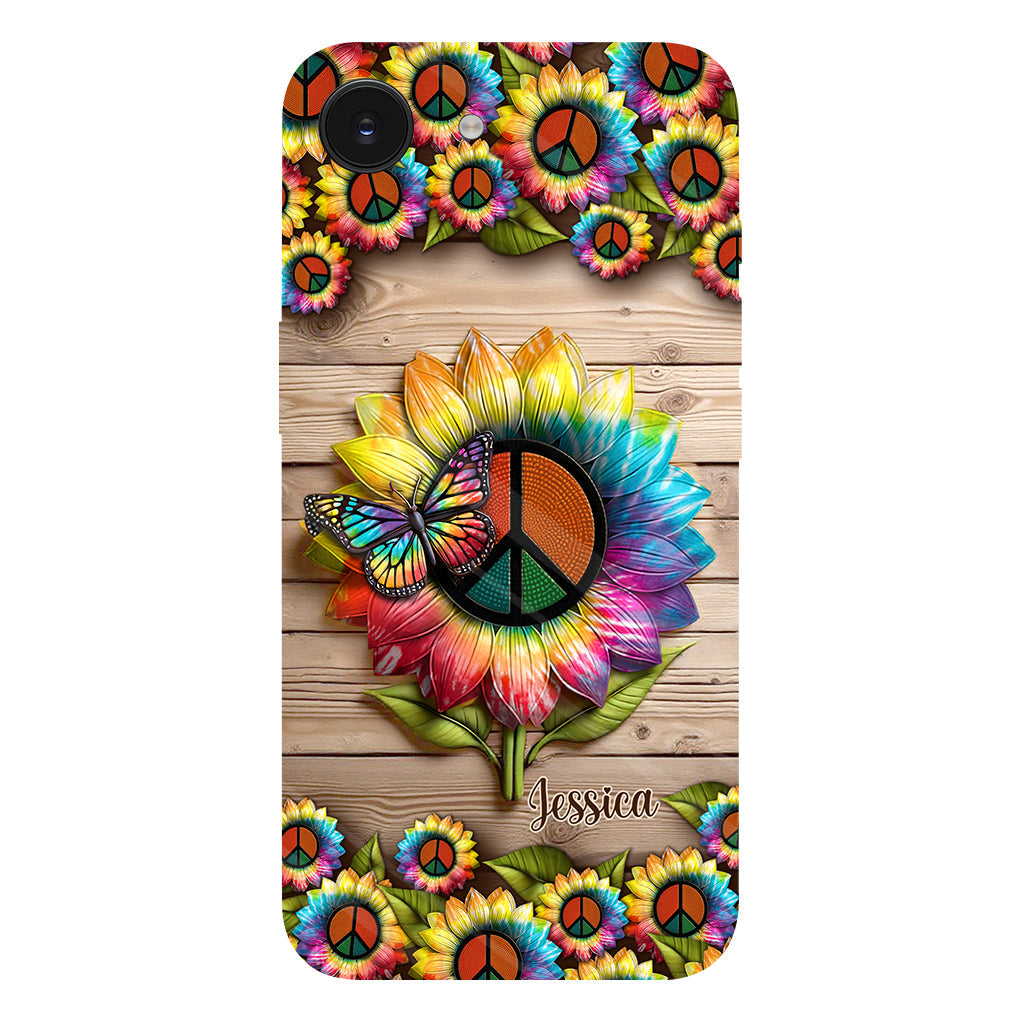 Hippie Soul - Personalized Hippie Full Print Phone Case