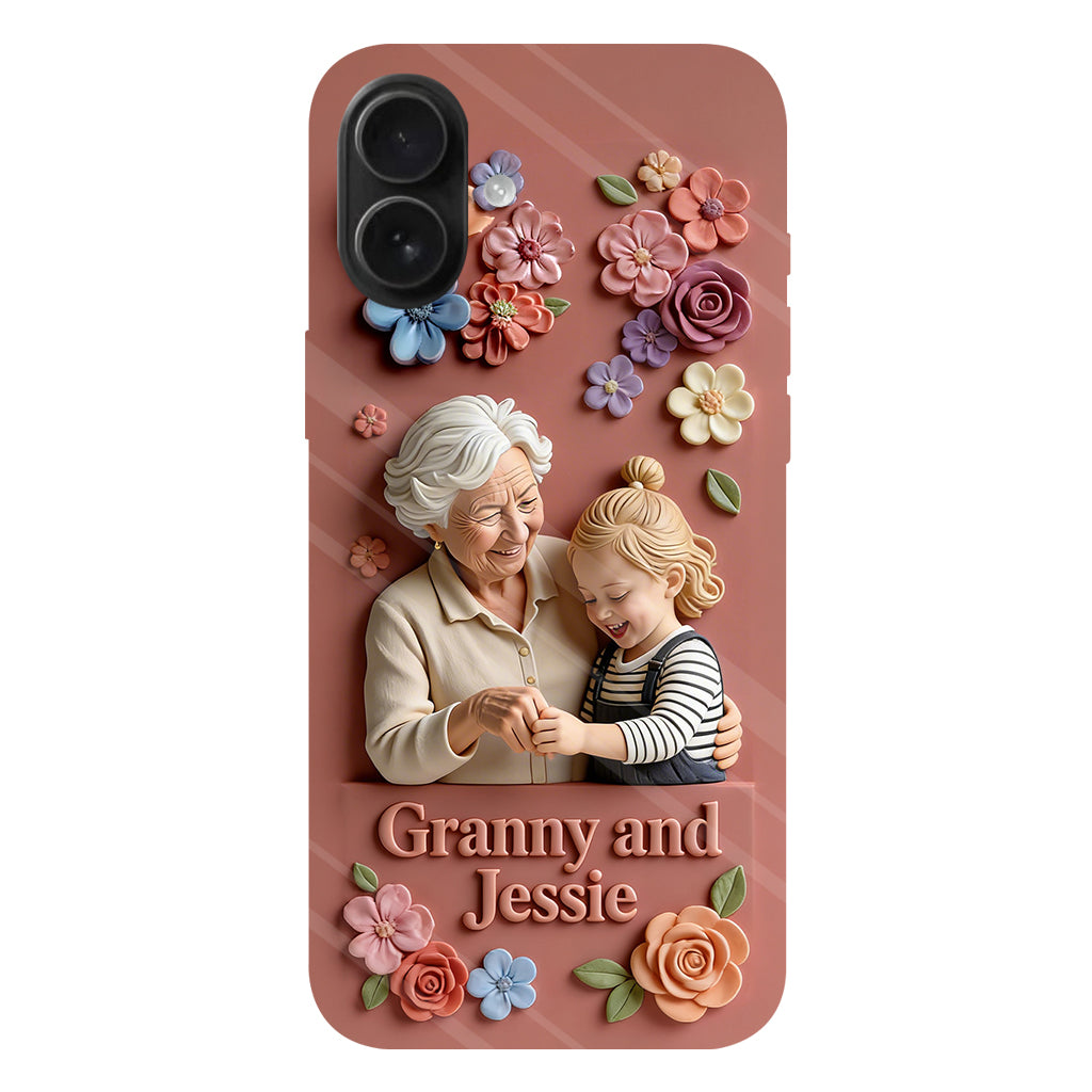 Perfect Gift For Her - Personalized Grandma Full Print Phone Case