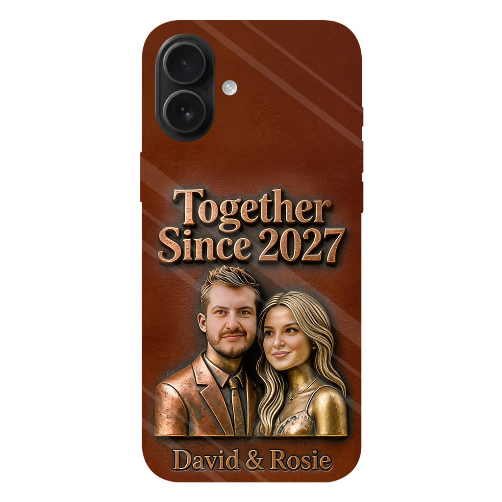 Together Since Custom Any Photo - Personalized Couple Full Print Phone Case