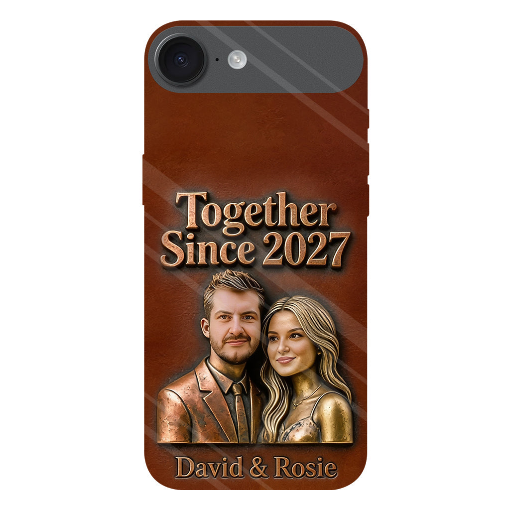 Together Since Custom Any Photo - Personalized Couple Full Print Phone Case