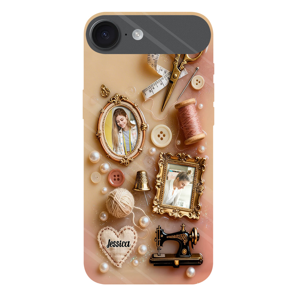 Love Sewing - Personalized Sewing Full Print Phone Case