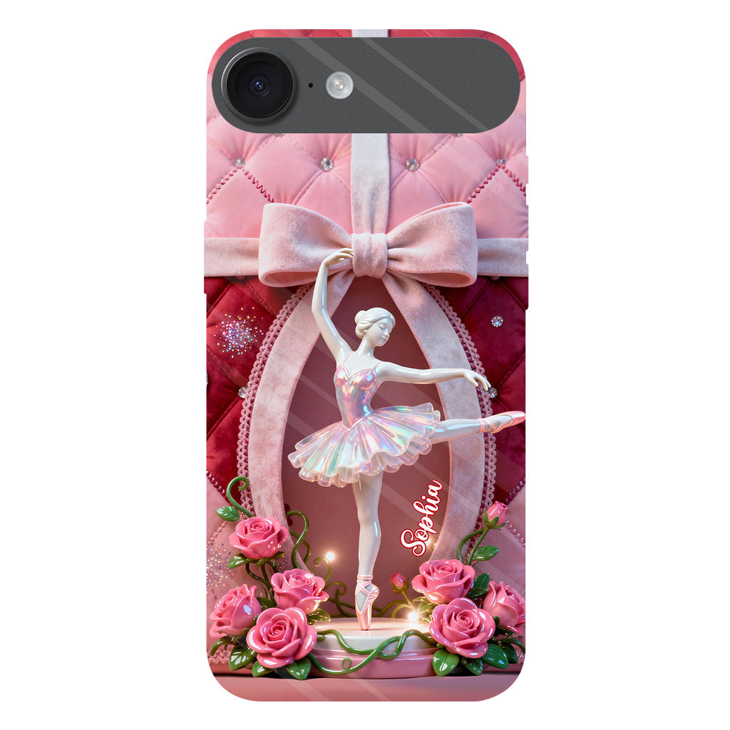 Just A Girl Who Loves To Dance - Personalized Ballet Full Print Phone Case