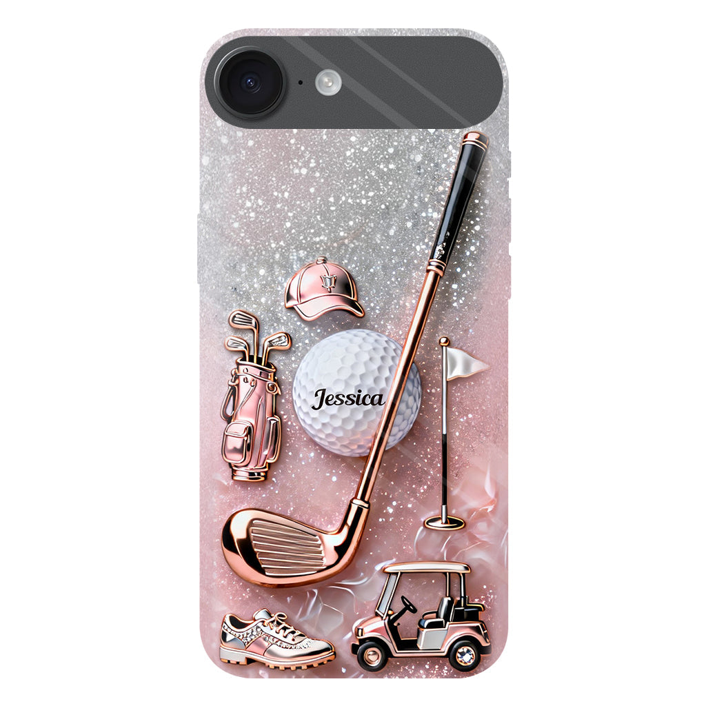 Passionné de golf ? Coque de téléphone personnalisée avec imprimé golf intégral