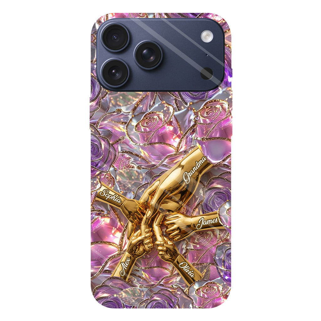 Holding Hands - Personalized Mother Full Print Phone Case