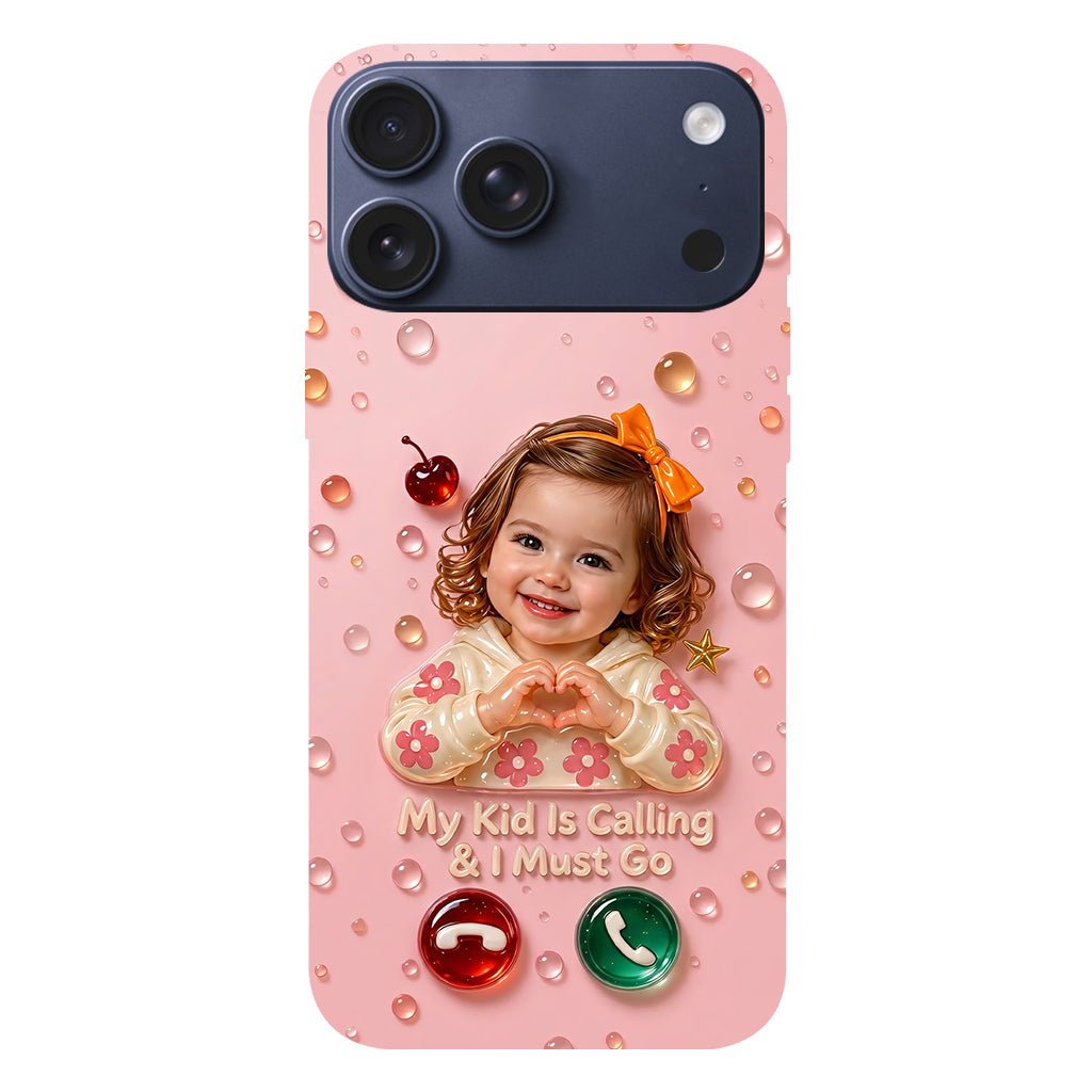Mes enfants appellent et je dois y aller - Coque de téléphone personnalisée