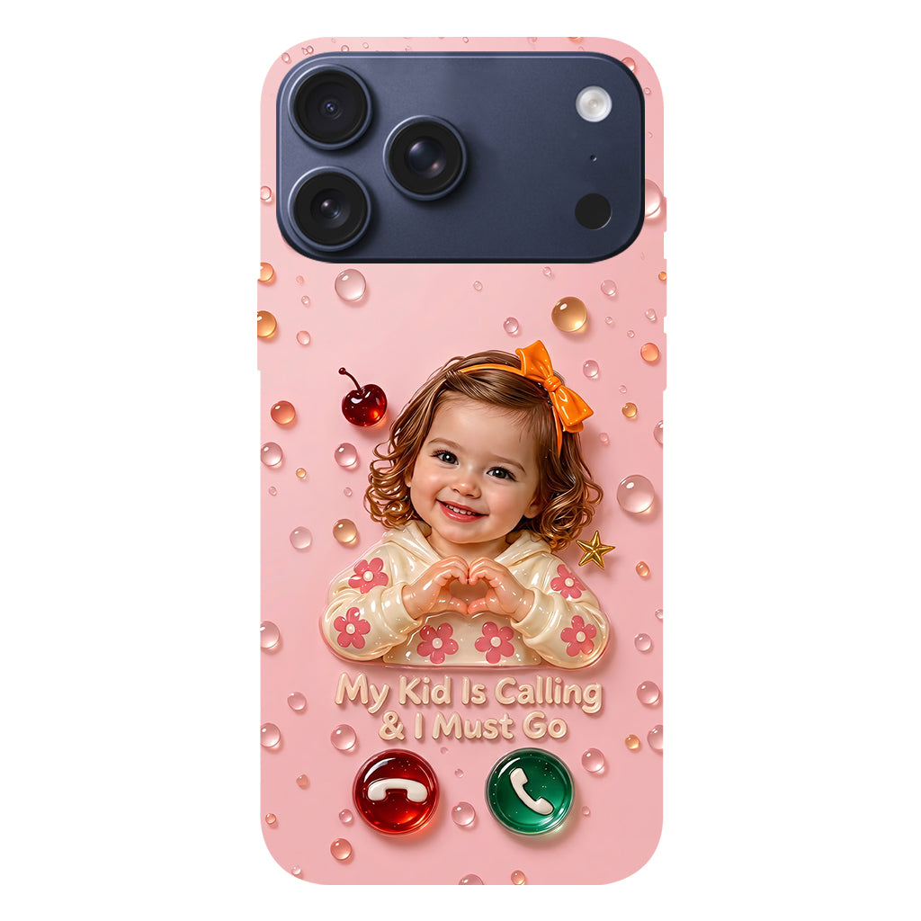 Mes enfants appellent et je dois y aller - Coque de téléphone personnalisée