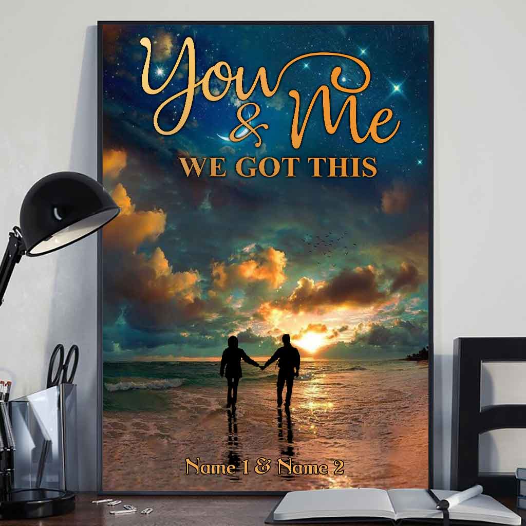 You And Me - Sea Lover Personalized Poster