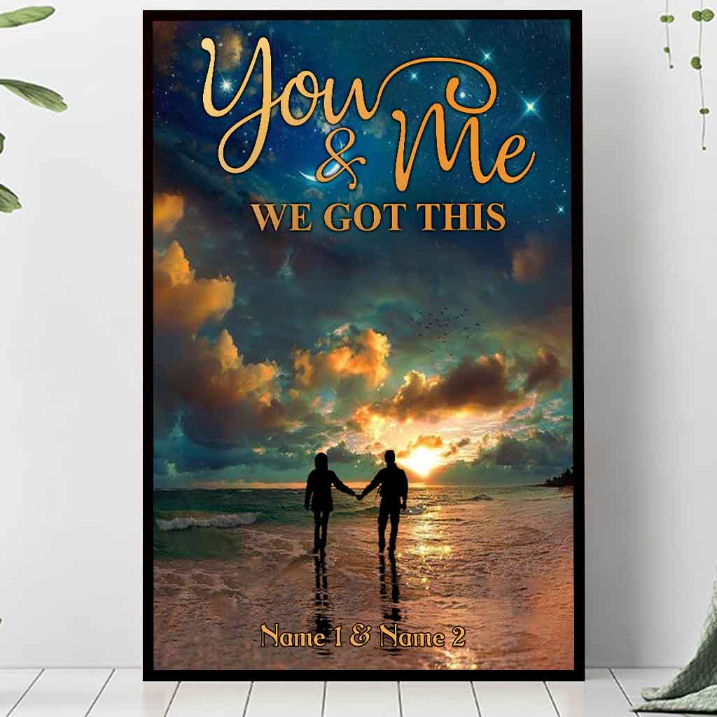 You And Me - Sea Lover Personalized Poster