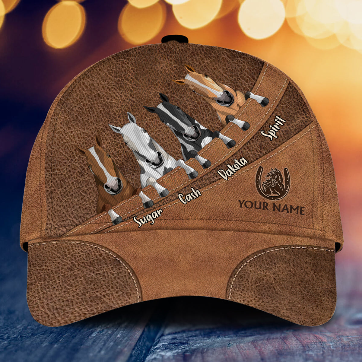 Love Horses - Personalized Horse Classic Cap