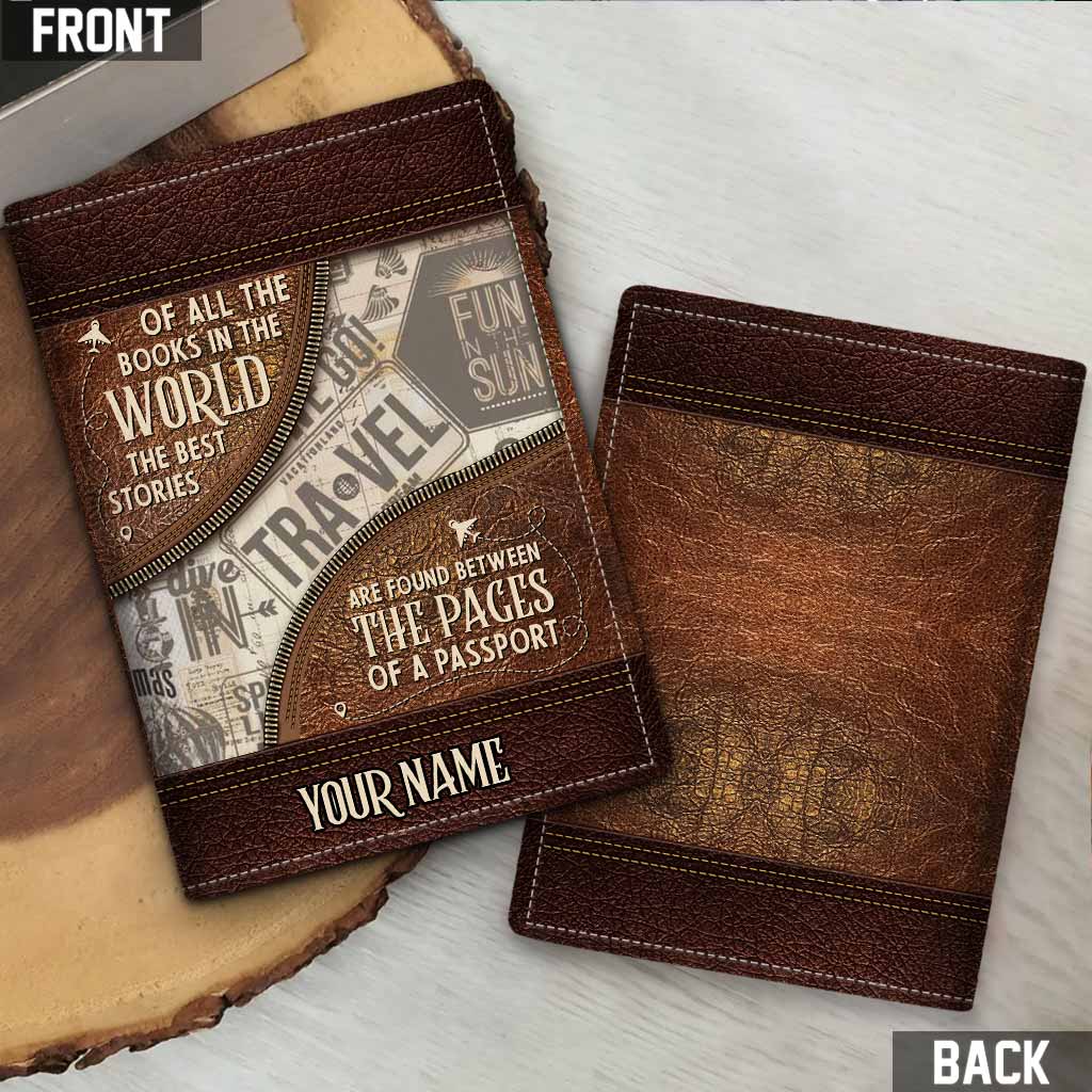 Of All The Books In The World - Personalized Travelling Passport Holder