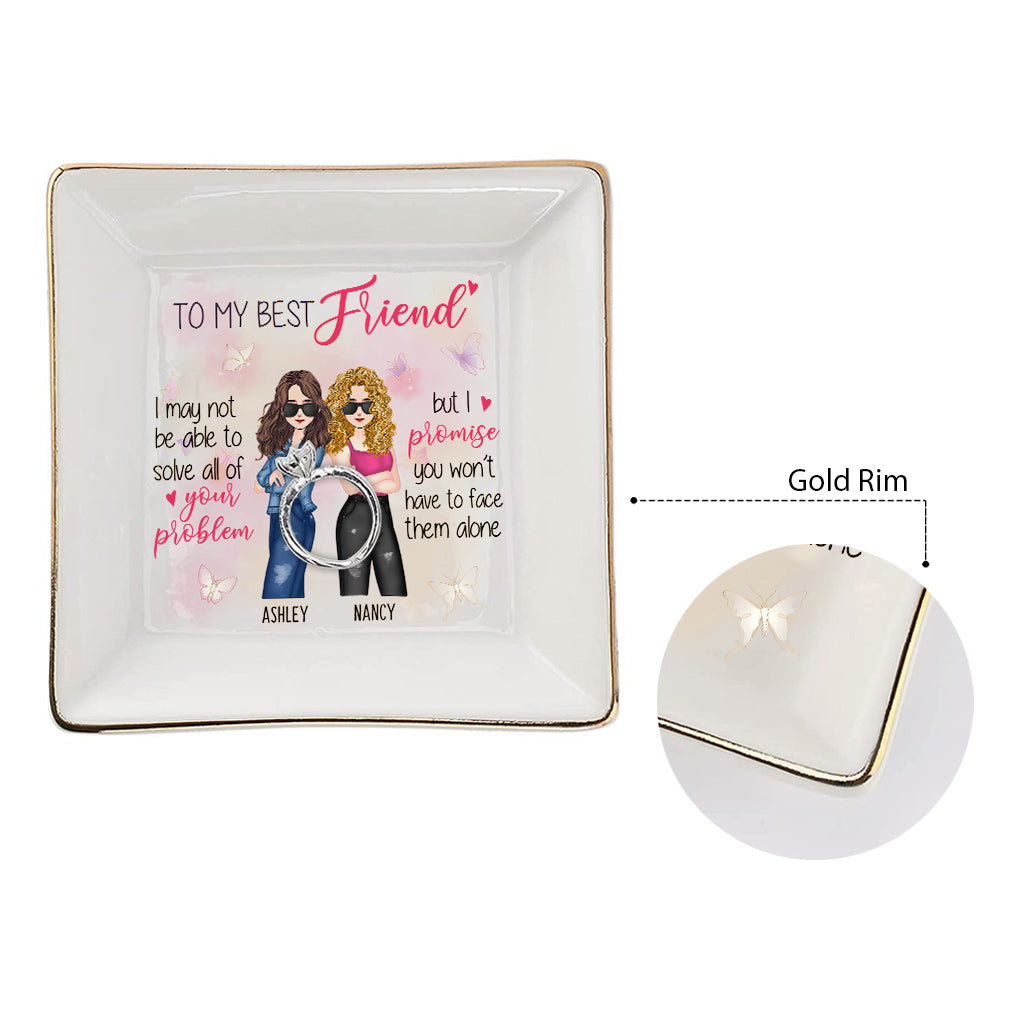 To My Best Friend - Personalized Bestie Jewelry Dish