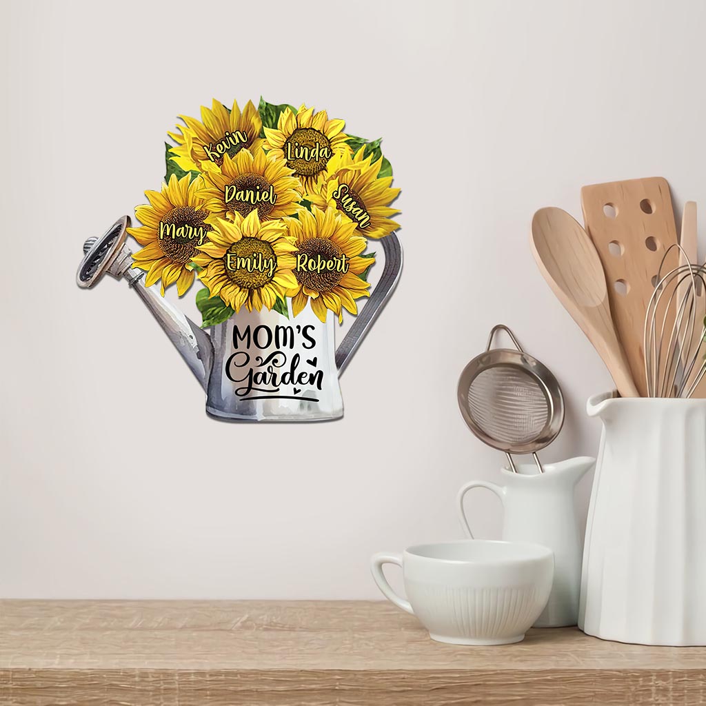 Mom's Garden - Personalized Gardening Cut Metal Sign