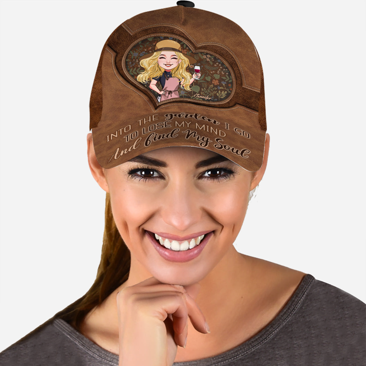 Into The Garden I Go - Personalized Gardening Classic Cap