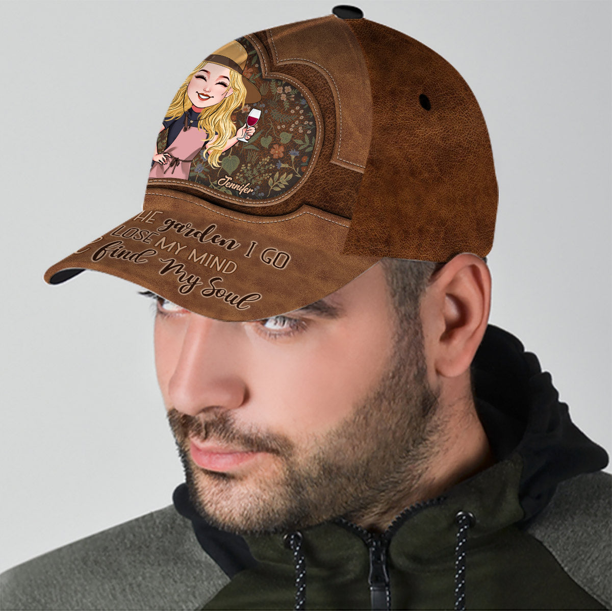 Into The Garden I Go - Personalized Gardening Classic Cap