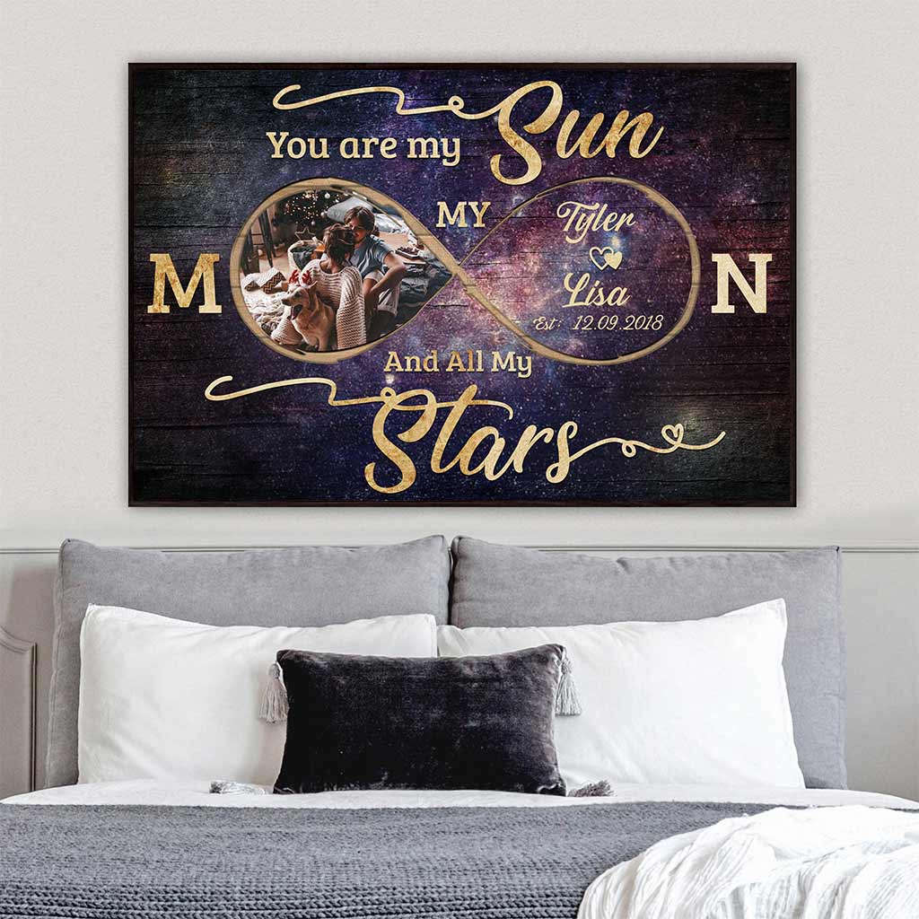 You Are My Sun - Personalized Couple Poster