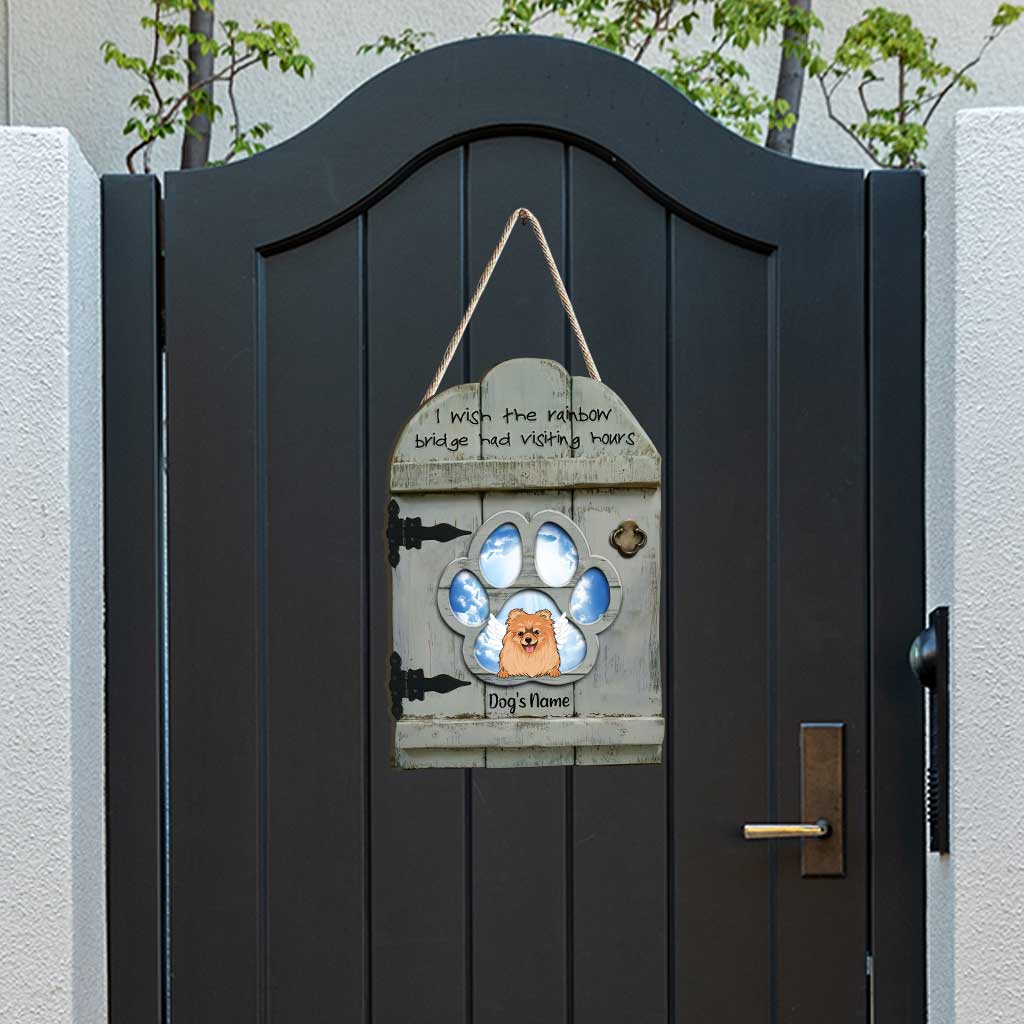 I Always Love You - Personalized Dog Wood Sign