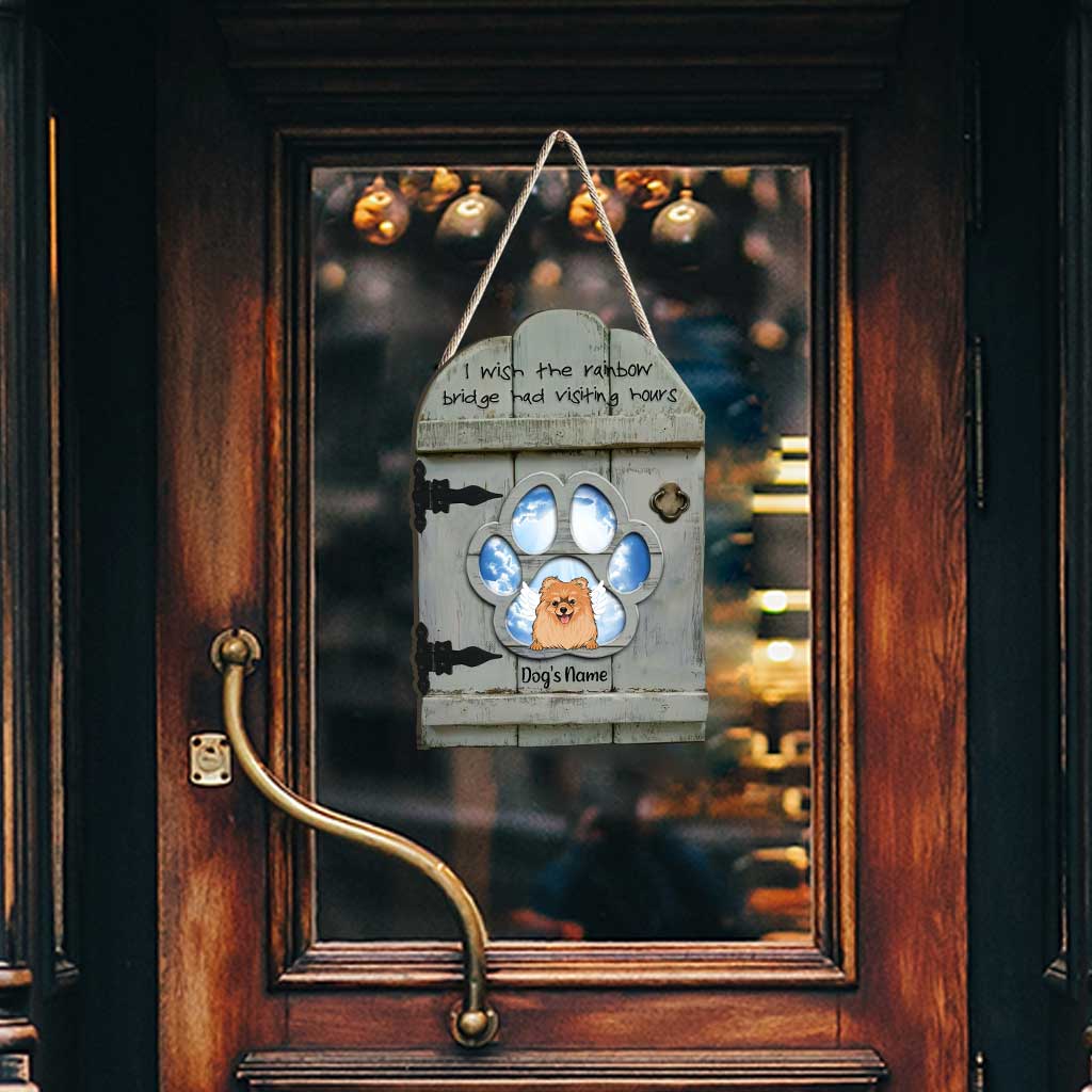 I Always Love You - Personalized Dog Wood Sign