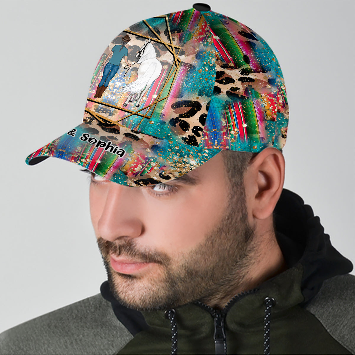 Just A Girl Who Loves Horse - Personalized Horse Classic Cap