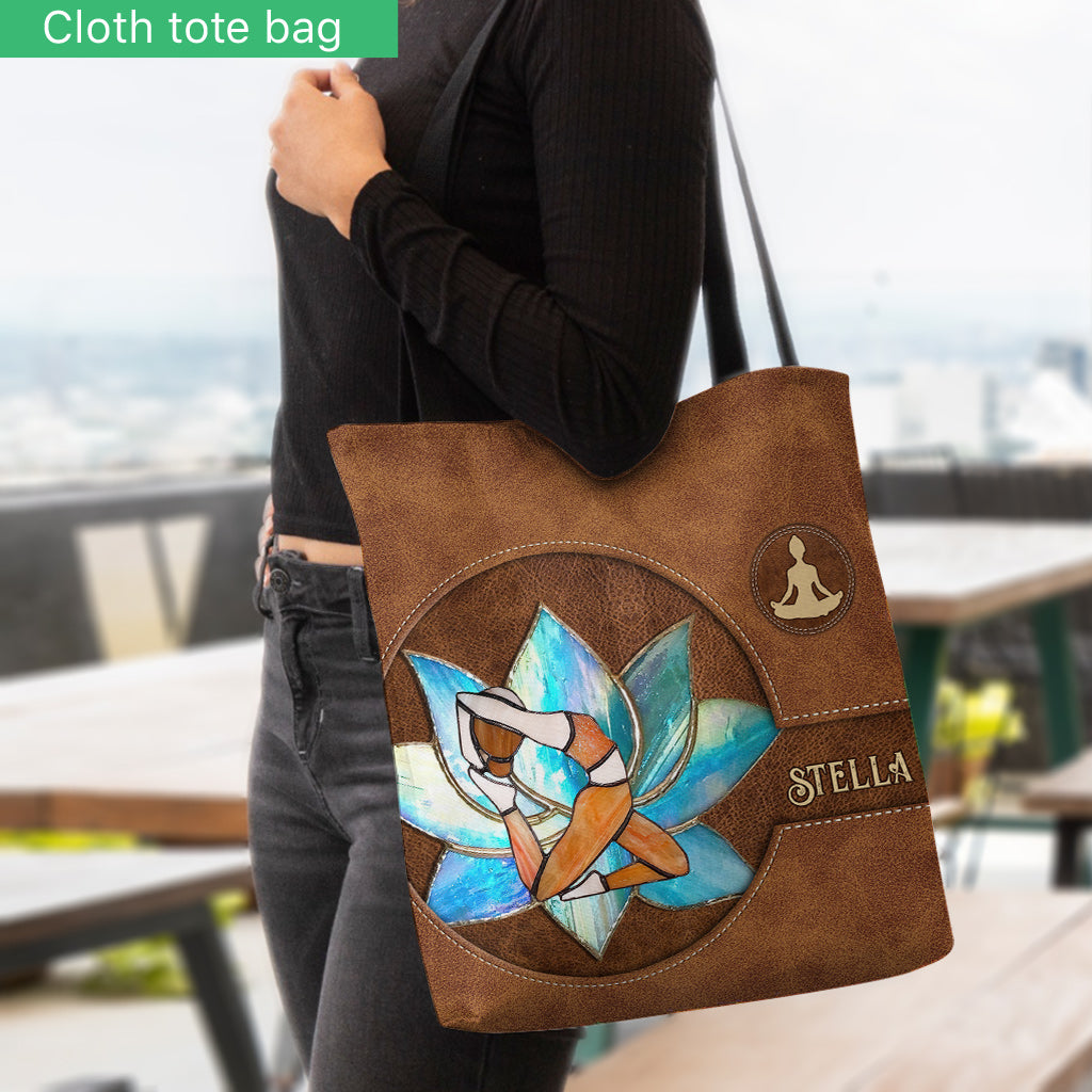 Namaste - Personalisierte Yoga-Einkaufstasche