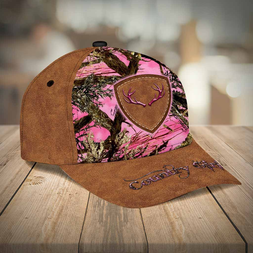 Hunting Cap With Printed Vent Holes