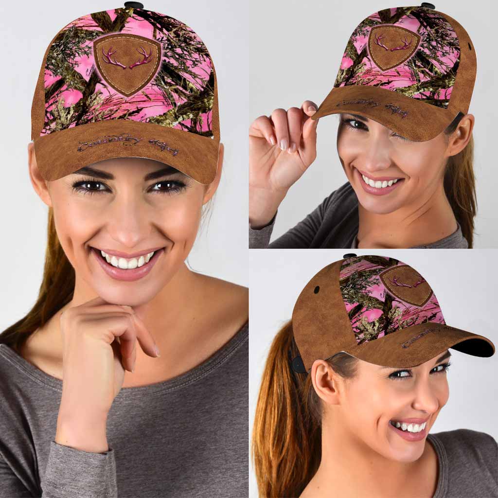 Hunting Cap With Printed Vent Holes