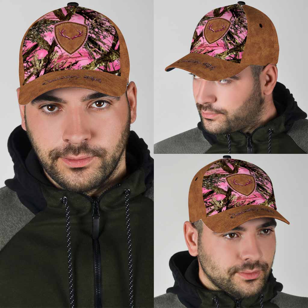 Hunting Cap With Printed Vent Holes