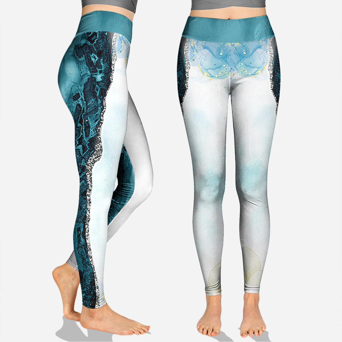 Just A Girls Who Loves Turtle - Personalized Turtle Cross Tank Top and Leggings