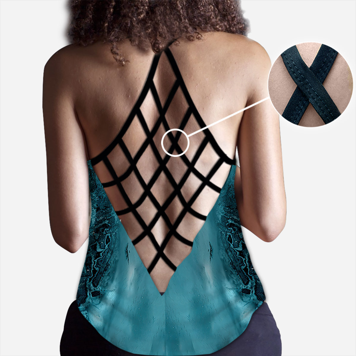 Just A Girls Who Loves Turtle - Personalized Turtle Cross Tank Top and Leggings