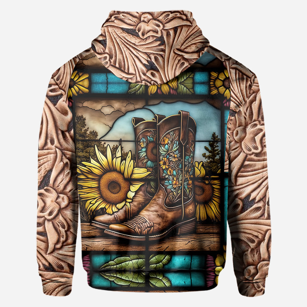 Vintage Country Boots Horses Lovers - Personalized Horse All Over Shirt