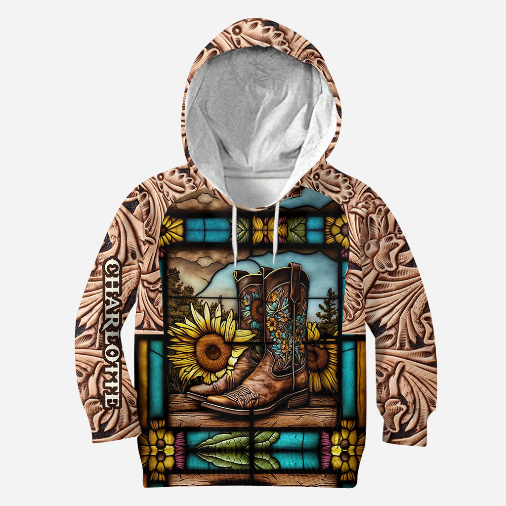 Vintage Country Boots Horses Lovers - Personalized Horse All Over Shirt