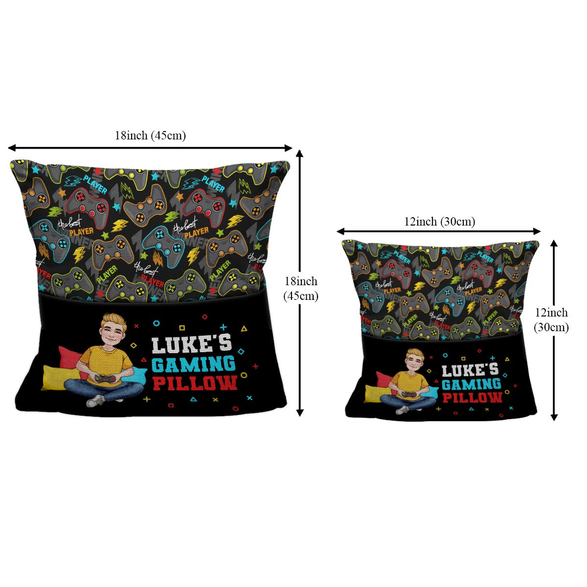 My Gaming Pillow - Personalized Video Game Pocket Pillow