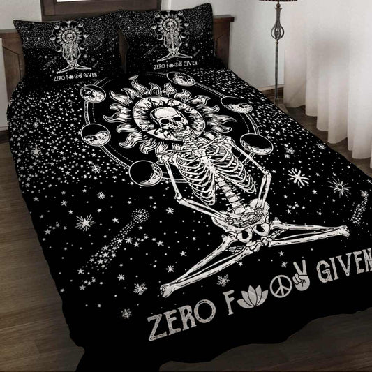 Zero F Given Quilt-Bettwäscheset