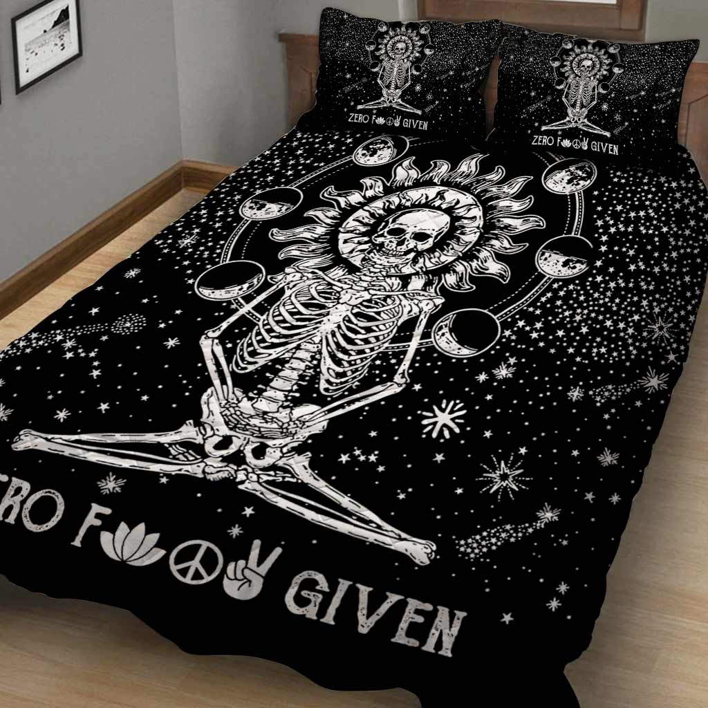 Zero F Given Quilt-Bettwäscheset