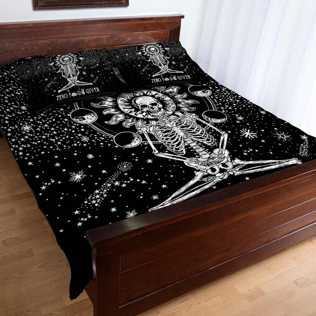 Zero F Given Quilt-Bettwäscheset