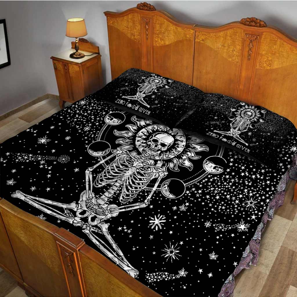 Zero F Given Quilt-Bettwäscheset
