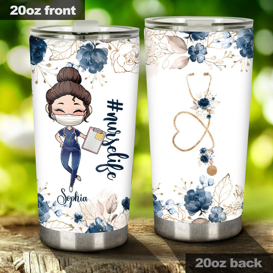 Nurse Life - Personalized Nurse Tumbler