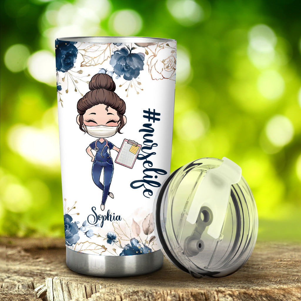 Nurse Life - Personalized Nurse Tumbler