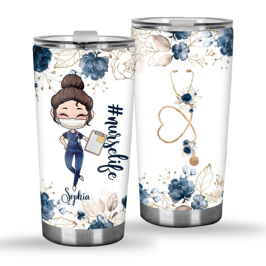 Nurse Life - Personalized Nurse Tumbler